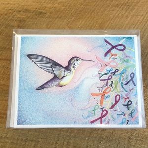 Humming bird card set
